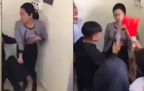 Vu hoc sinh xuc pham, don giao vien vao goc tuong: Loi ke cua co giao hinh anh