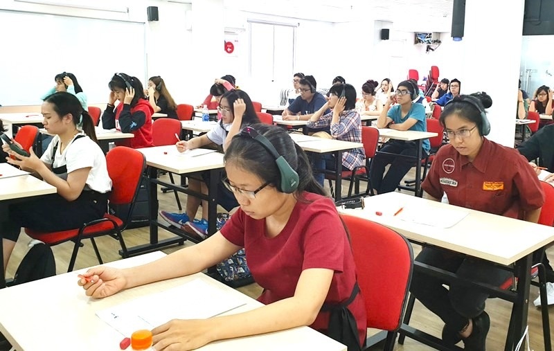 Them 5 don vi duoc to chuc thi cap chung chi ngoai ngu quoc te hinh anh