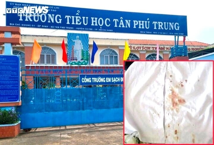 hieu truong danh hoc sinh anh 1
