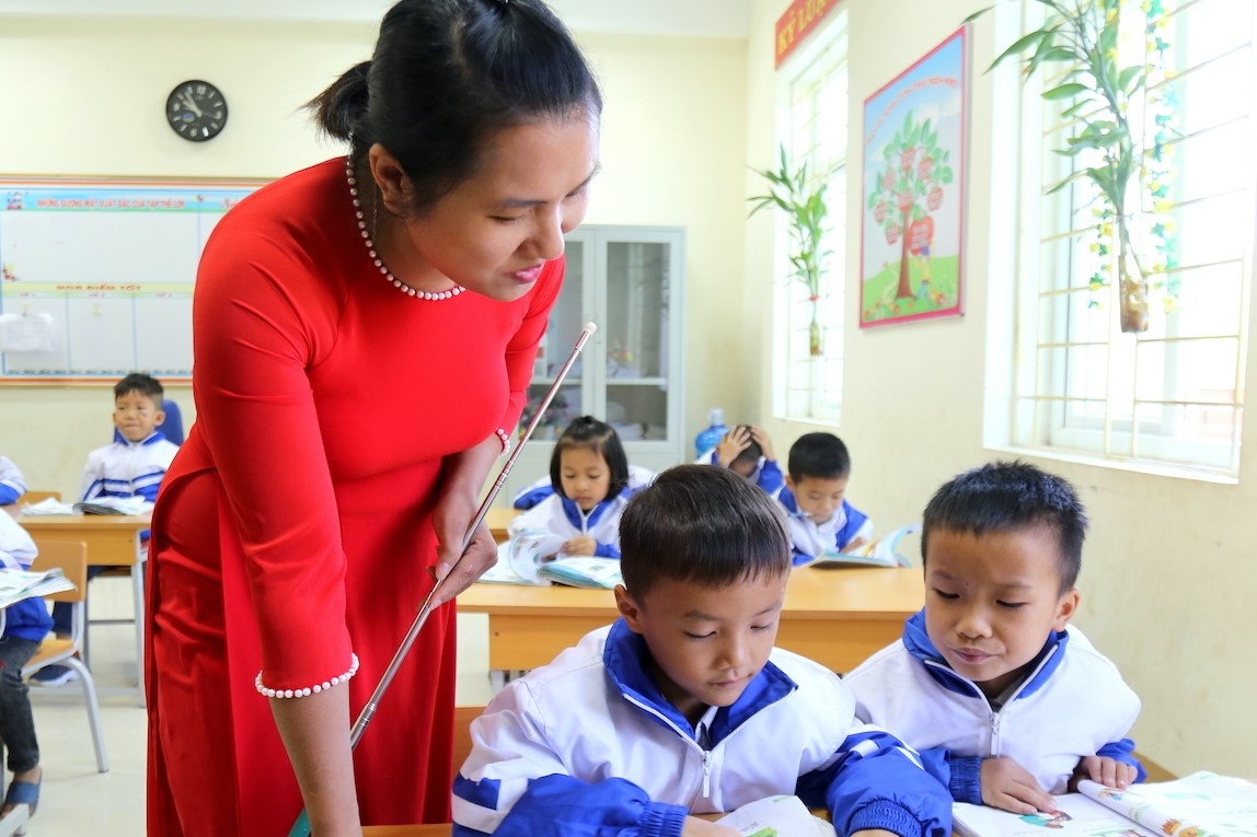 Nhieu giao vien nghi viec do luong qua thap hinh anh