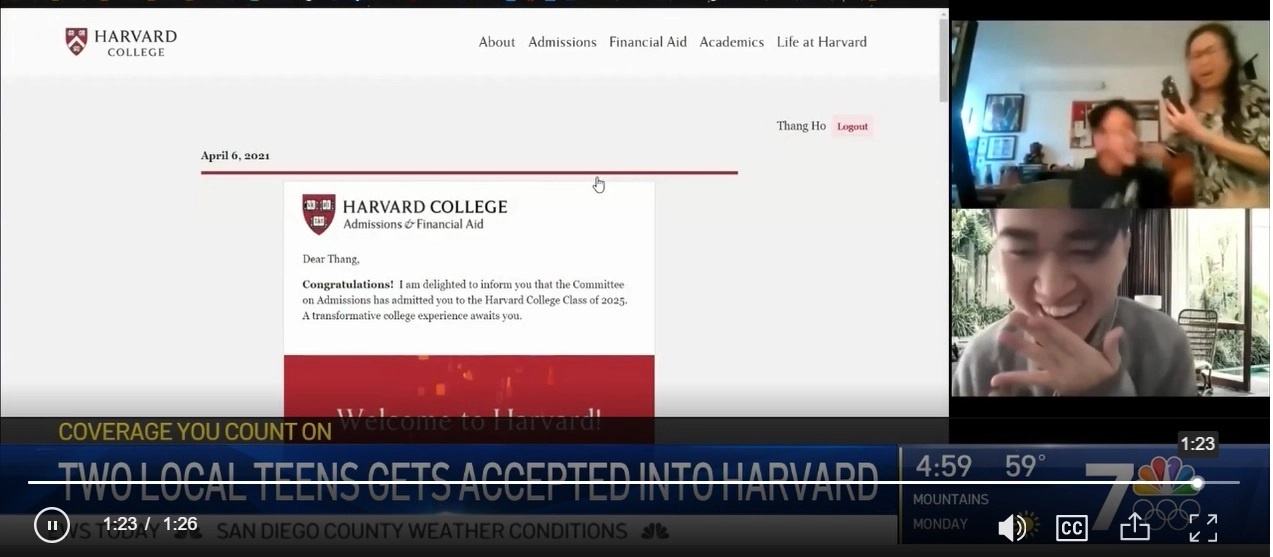 giành học bổng Harvard ảnh 1 gianh hoc bong Harvard anh 1