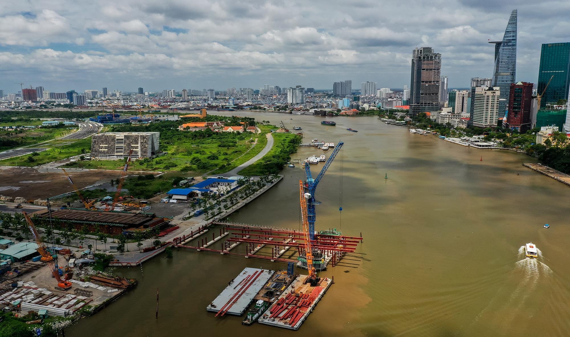 Cau Thu Thiem 2 sau hon 4 nam khoi cong van i ach hinh anh