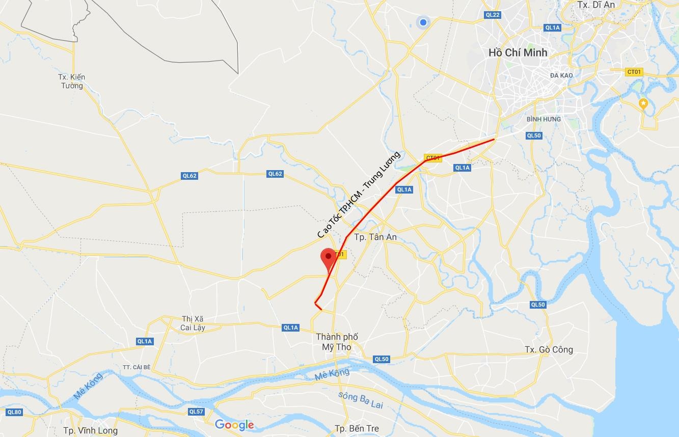 Cao toc TP.HCM - Trung Luong lon xon khi dung thu phi anh 18