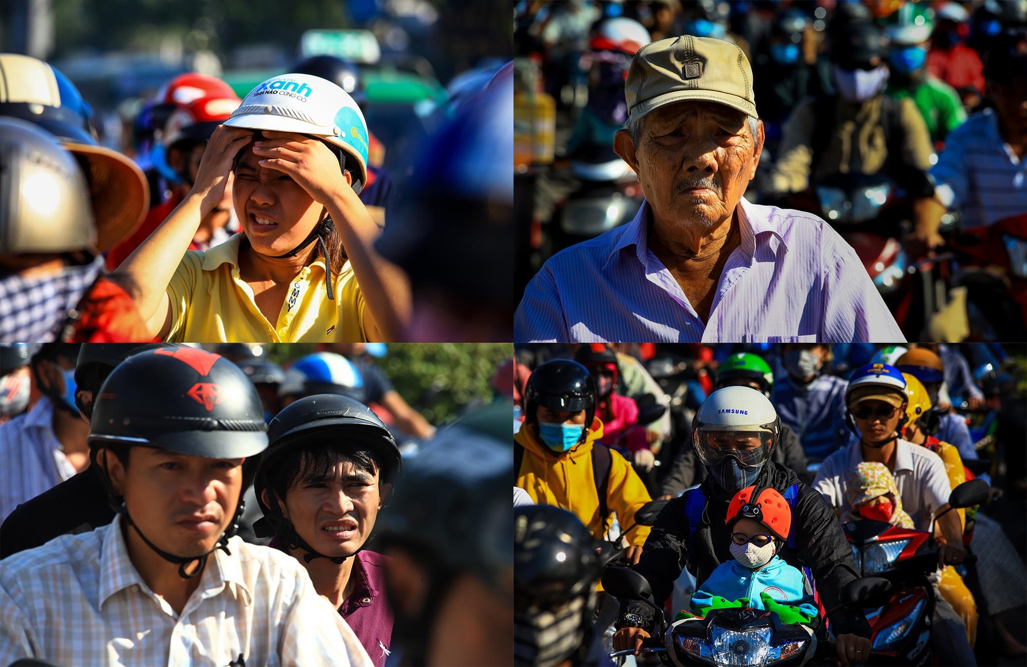 Ket xe o cua ngo tay bac Sai Gon anh 12