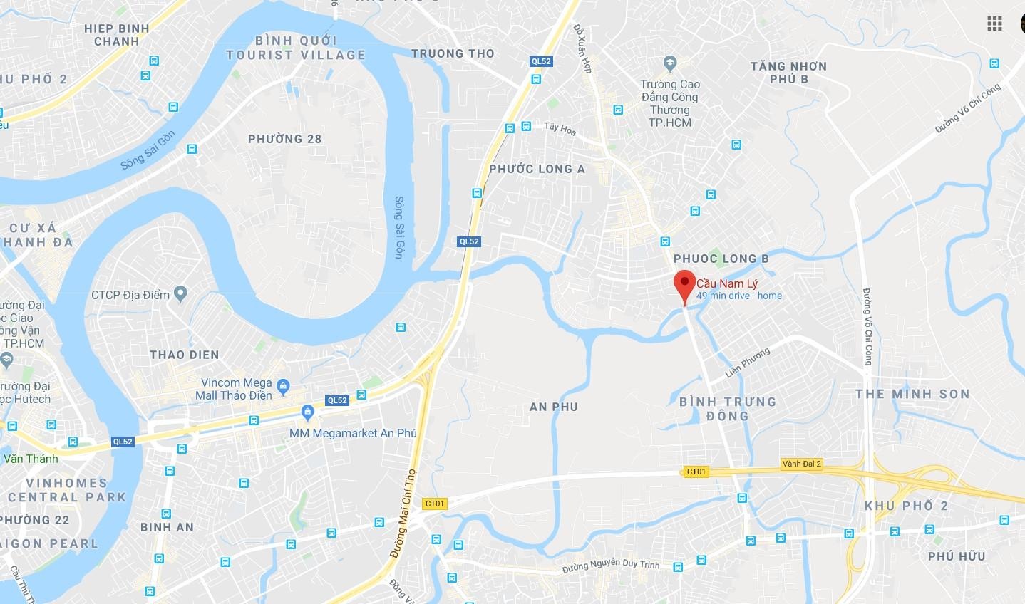 Du an cau Nam Ly bi bo hoang gay ket xe anh 12