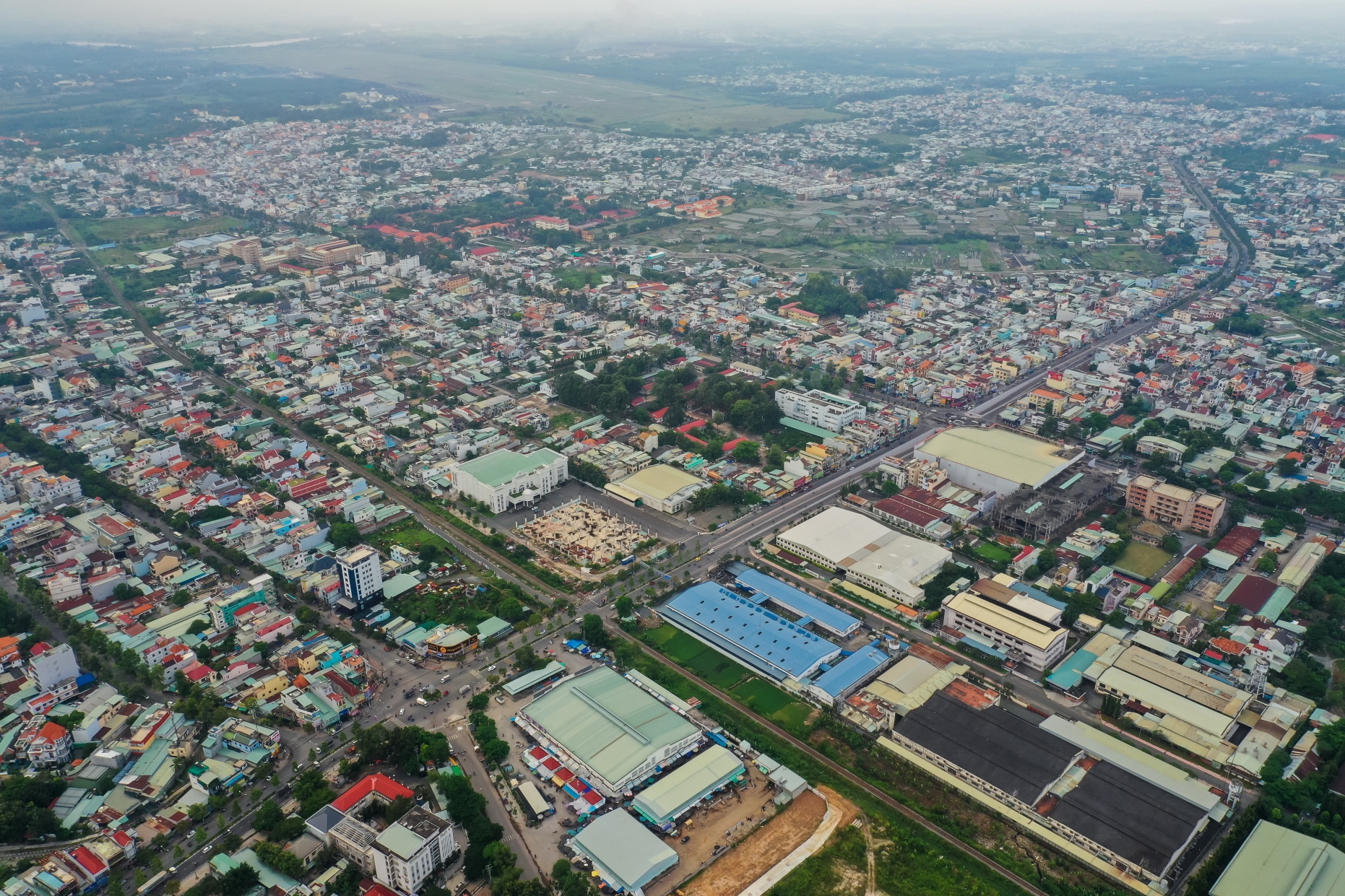 Cong trinh tram ty xay dung khong phep o Bien Hoa anh 1