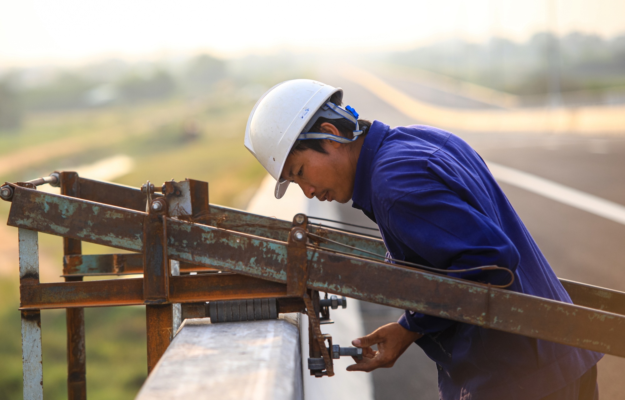 Cao toc Ben Luc - Long Thanh do dang sau 5 nam thi cong anh 7