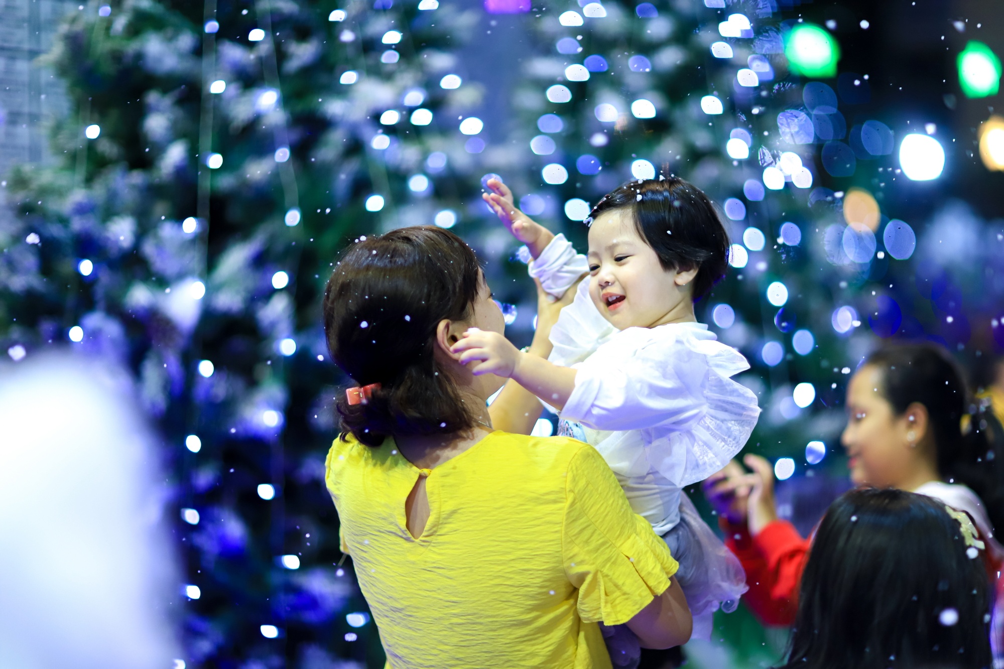 Xom dao Go Vap lung linh trong mua Giang Sinh anh 10