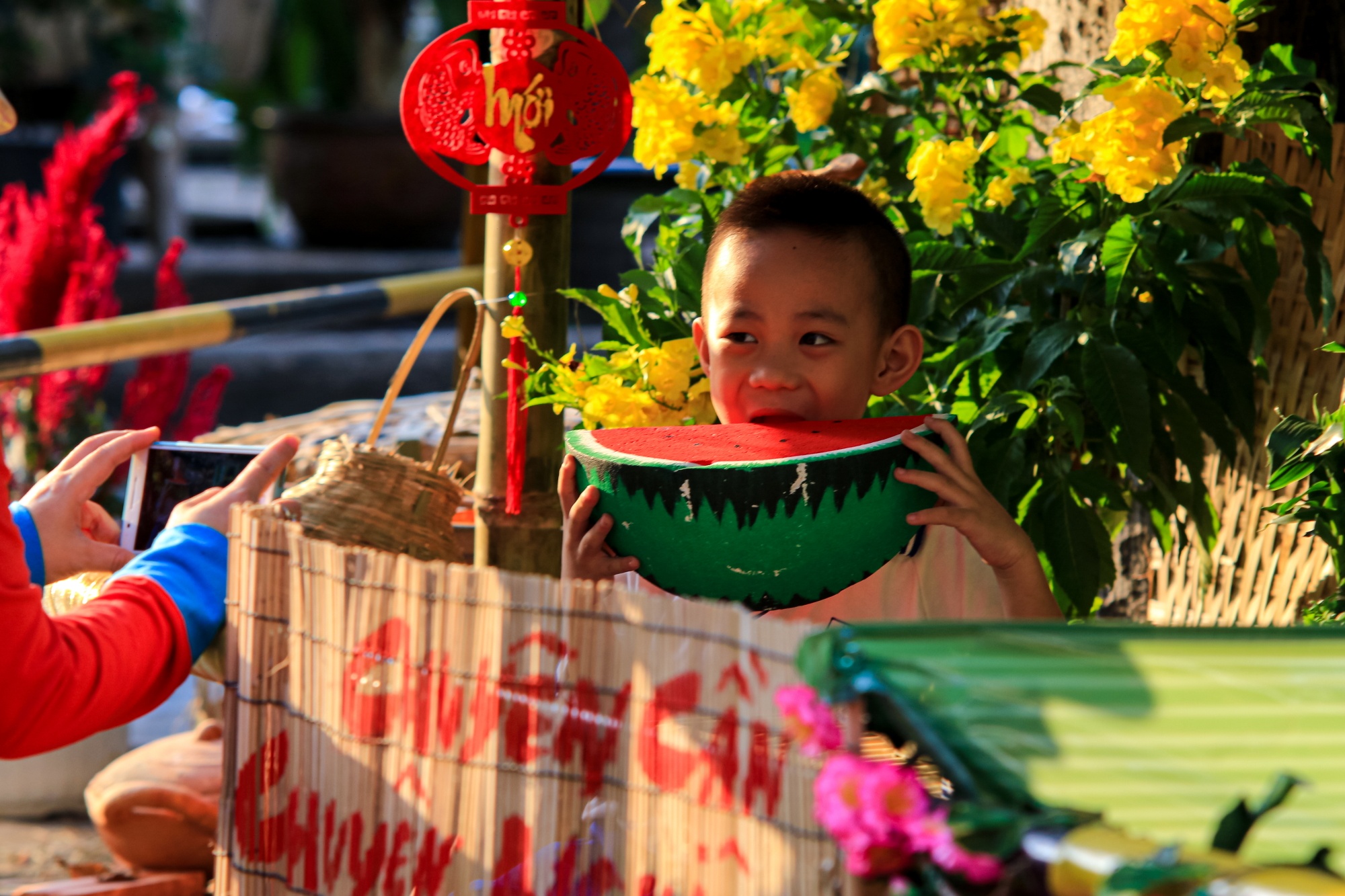 Duong hoa Tet trong benh vien Cho Ray anh 14