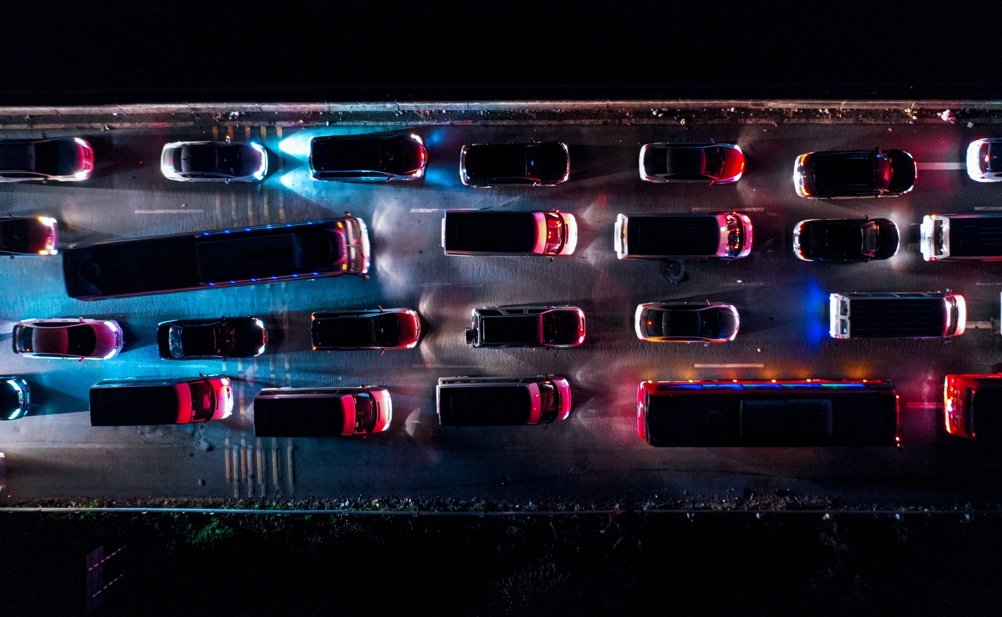 Cua ngo cao toc phia Tay TP.HCM un tac trong dem mung 5 Tet anh 4