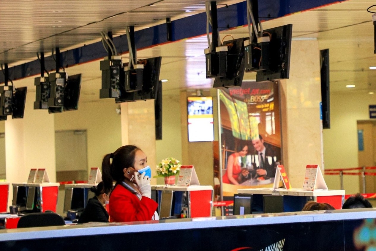 San bay Tan Son Nhat  vang hoe do dich Covid-19 tai phat tro lai anh 5