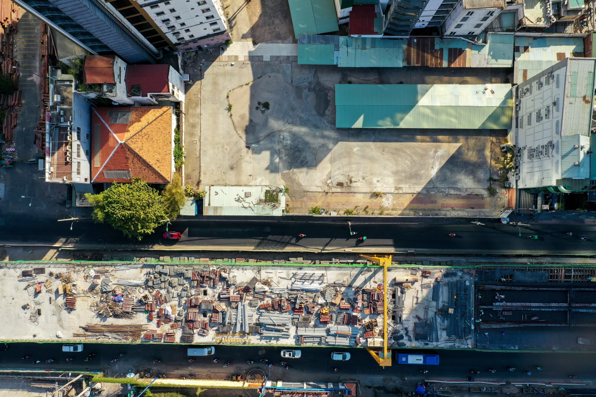 Can canh khu dat vang Sai Gon 10 nam nay van chi lam bai giu xe anh 5