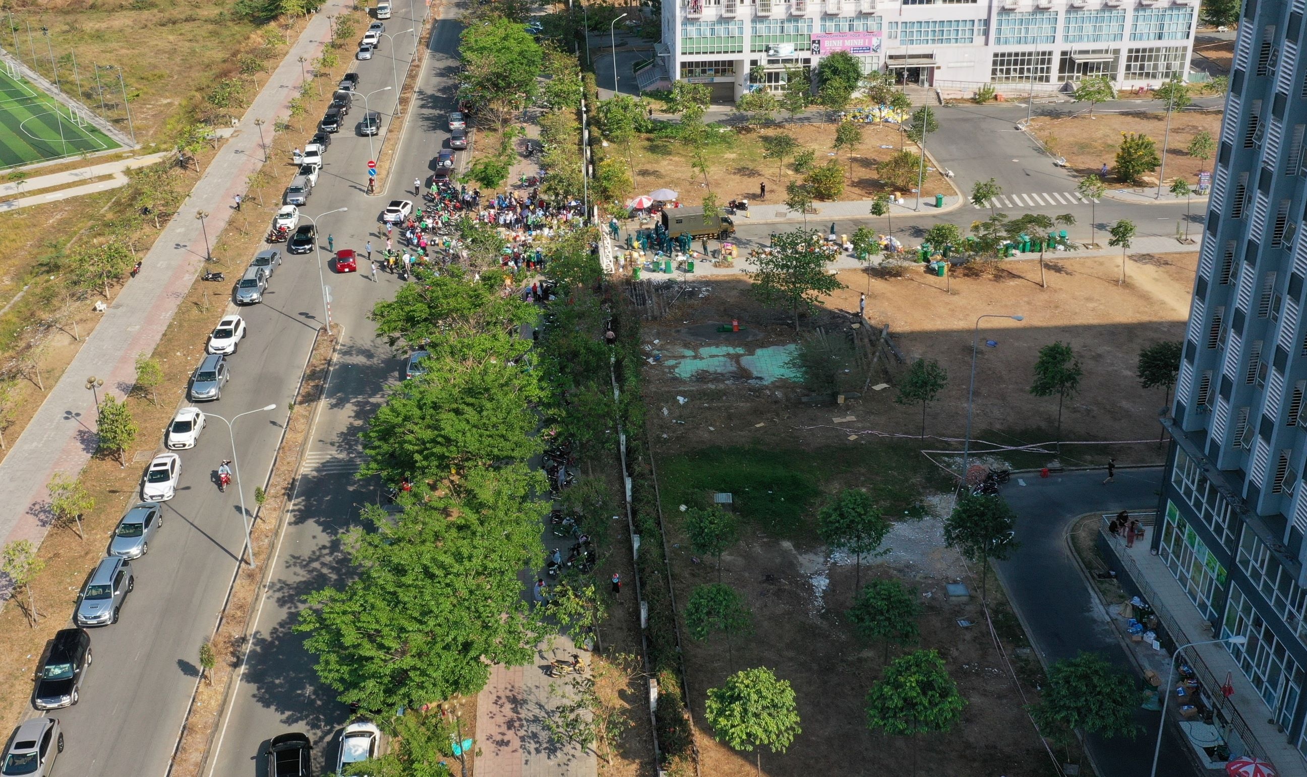 Mang ca tu lanh tiep te cho nguoi cach ly anh 1