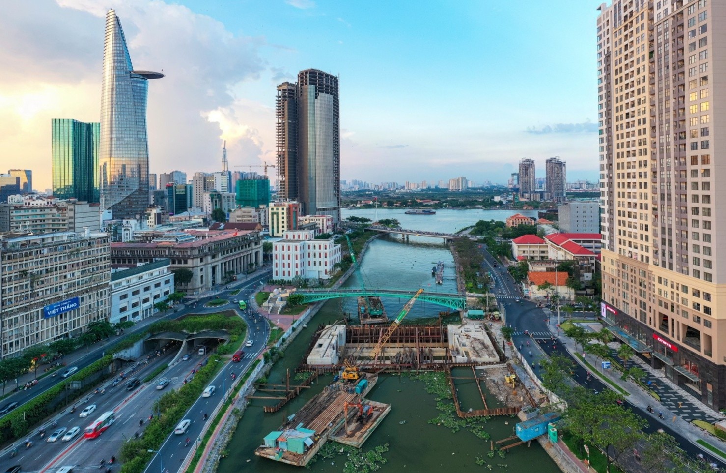 Du an ngan trieu 10.000 ty tai TP.HCM sap ve dich hinh anh