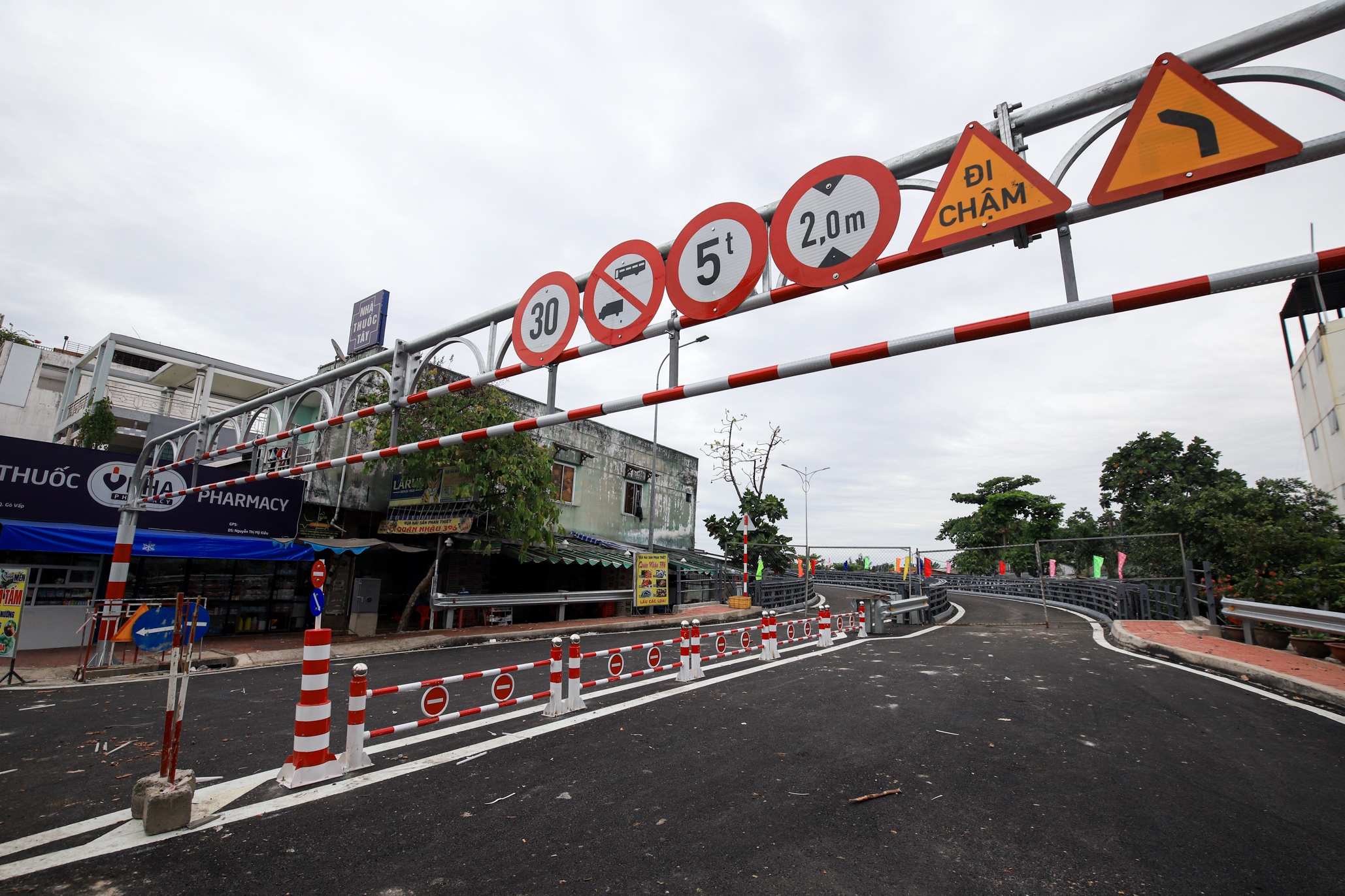 Cau An Phu Dong thong xe anh 4