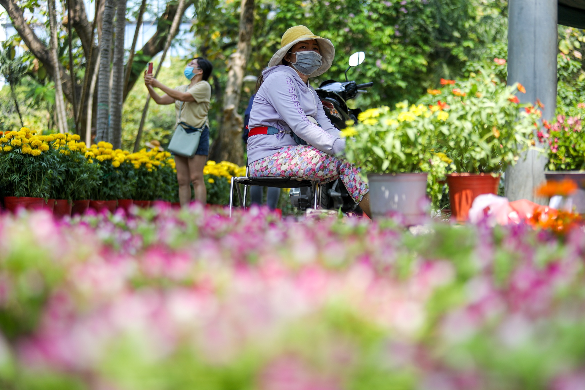 ban hoa e am ngay tet o TP.HCM anh 6