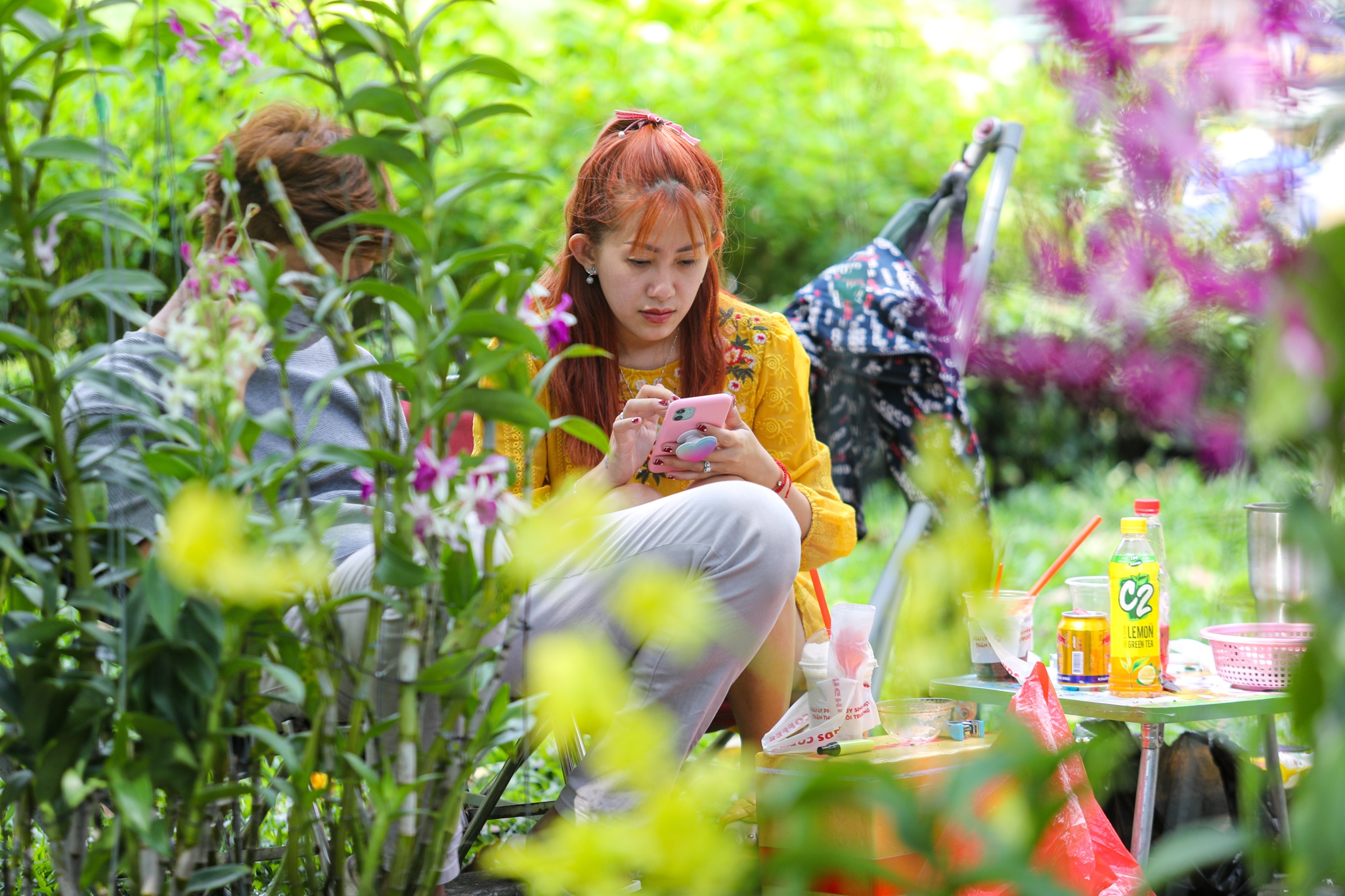 ban hoa e am ngay tet o TP.HCM anh 4