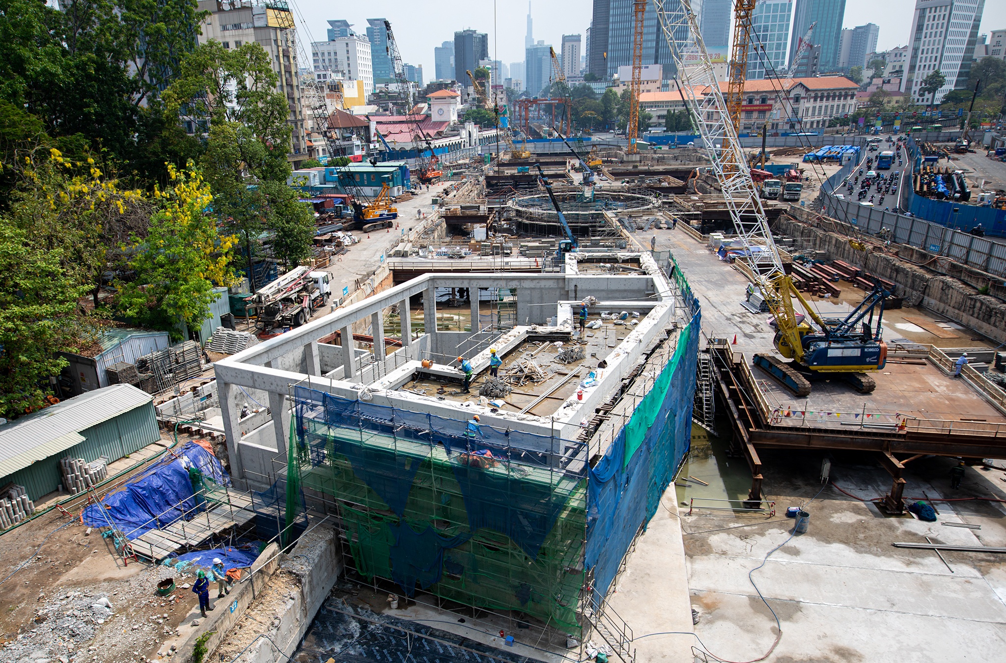 nha ga metro Ben Thanh anh 7