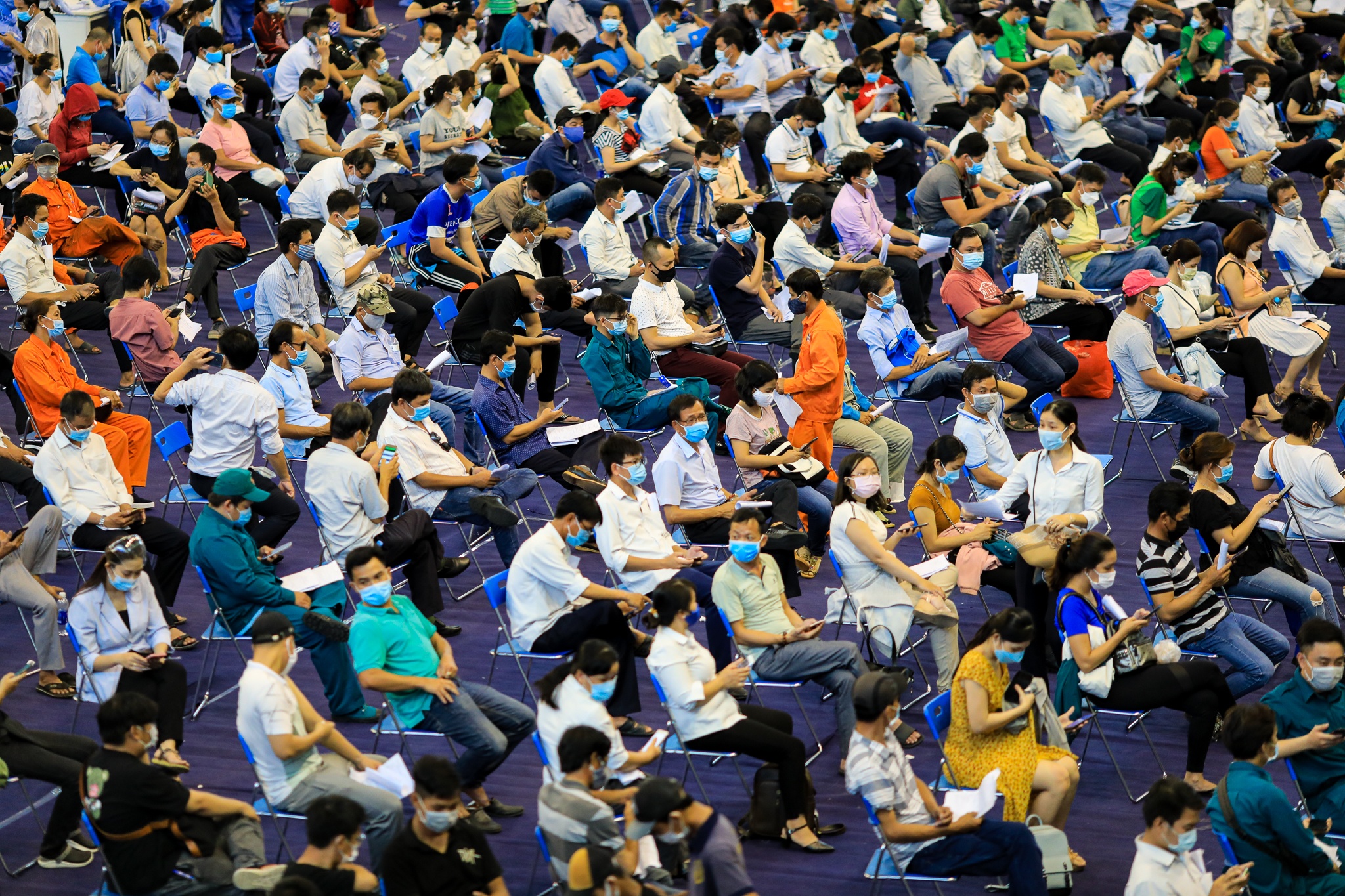 xet nghiem Covid-19 tai TP.HCM anh 1