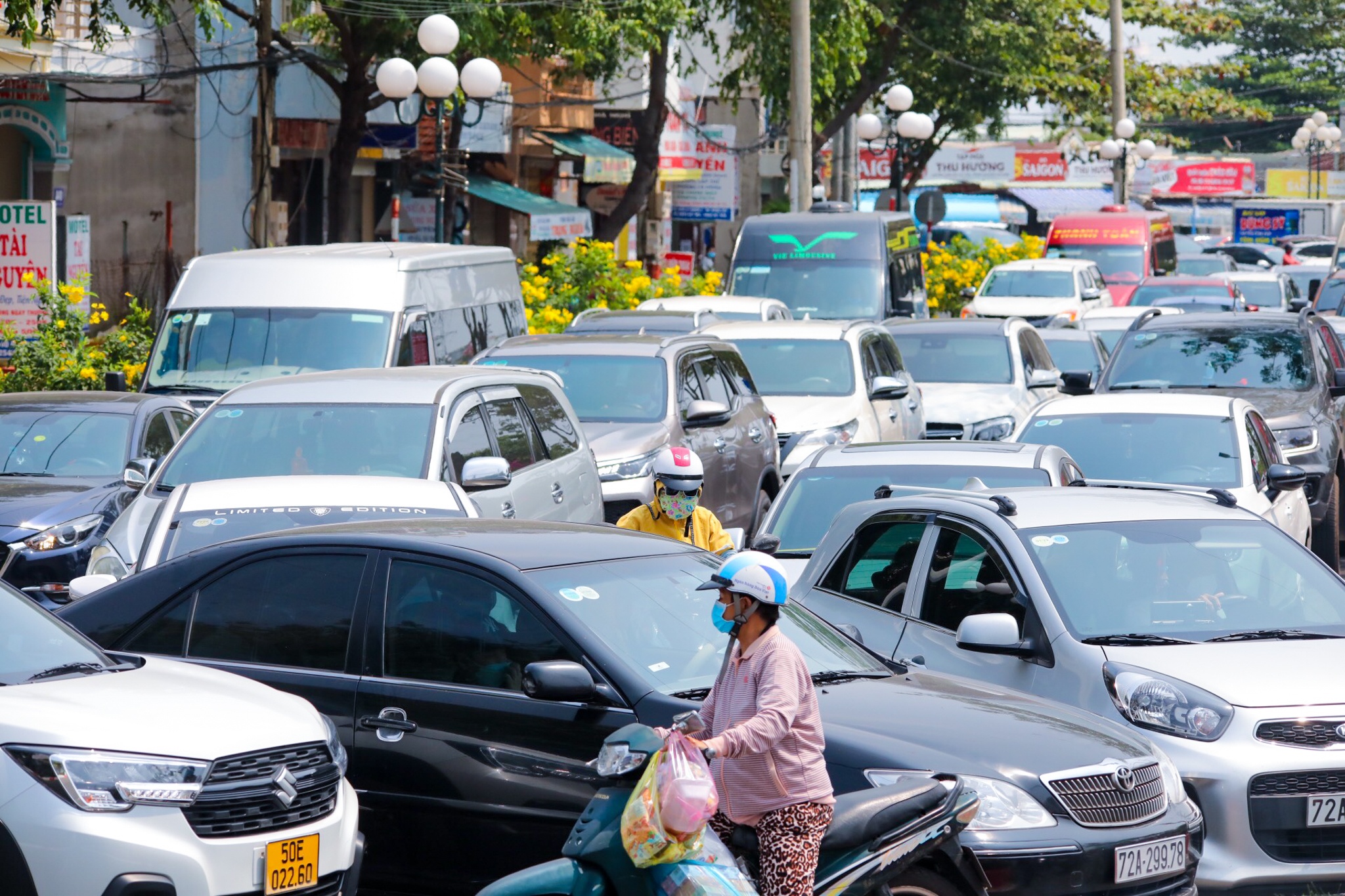 Thanh Pho Vung Tau ket xe anh 3