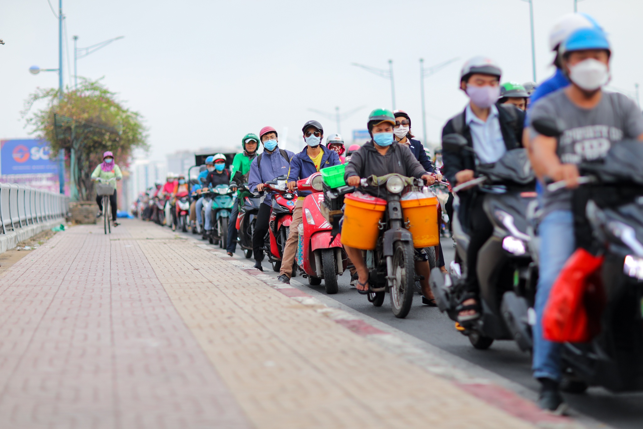 ket xe keo dai tai TP.HCM sau le anh 2