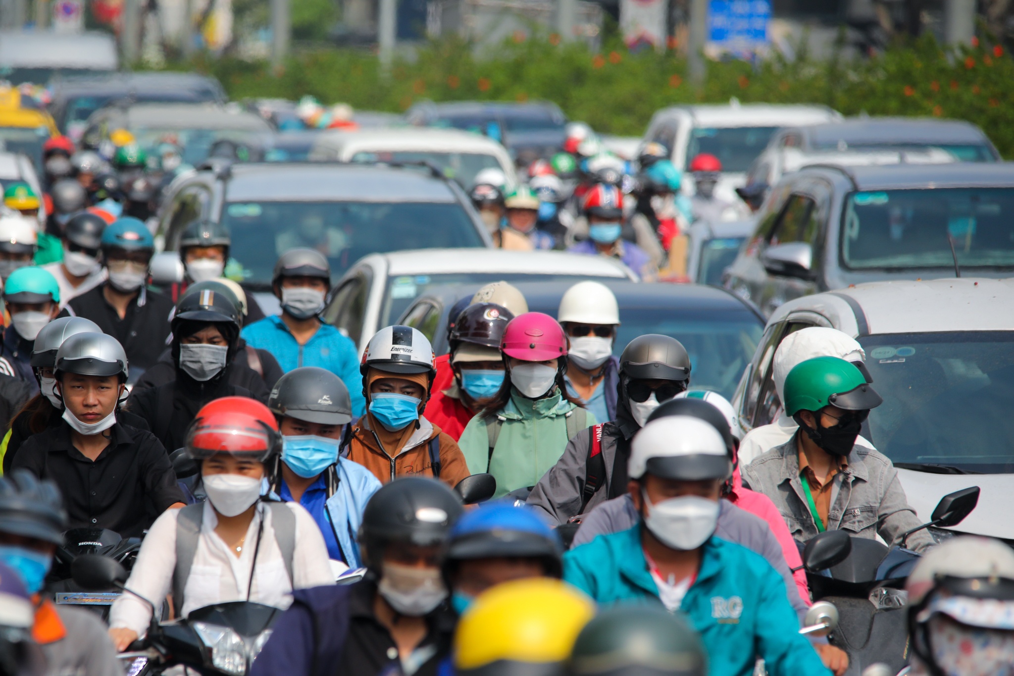 ket xe keo dai tai TP.HCM sau le anh 11