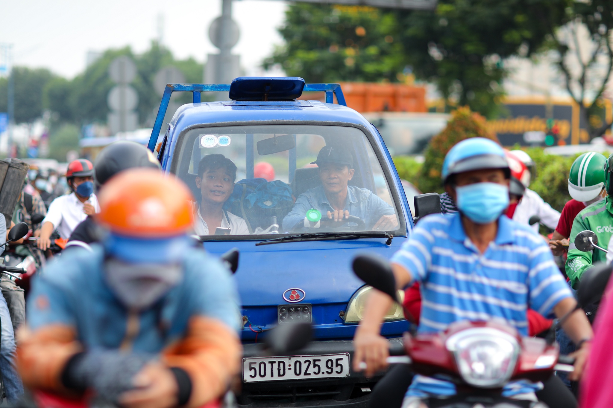 ket xe keo dai tai TP.HCM sau le anh 5