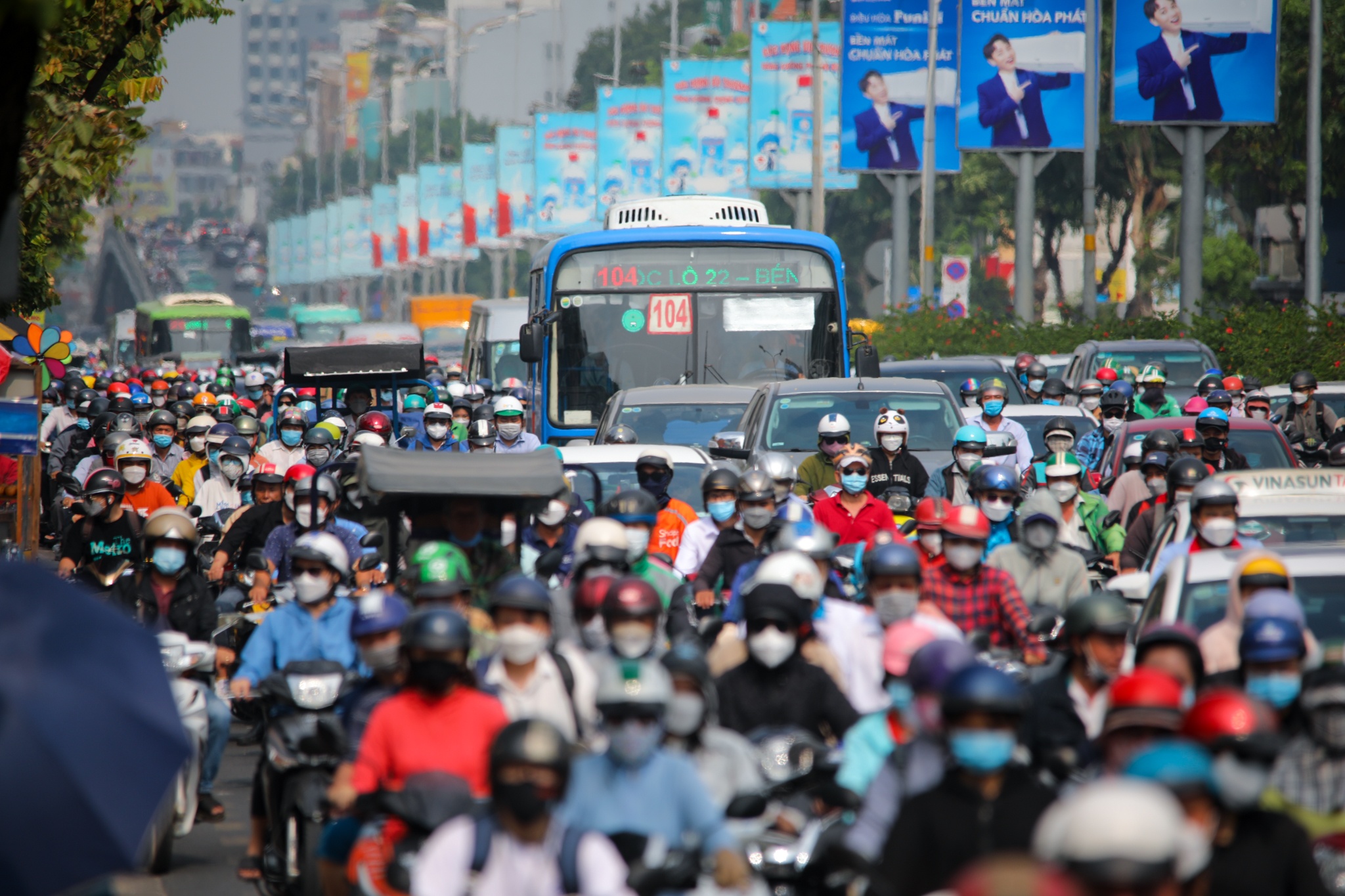 ket xe keo dai tai TP.HCM sau le anh 10