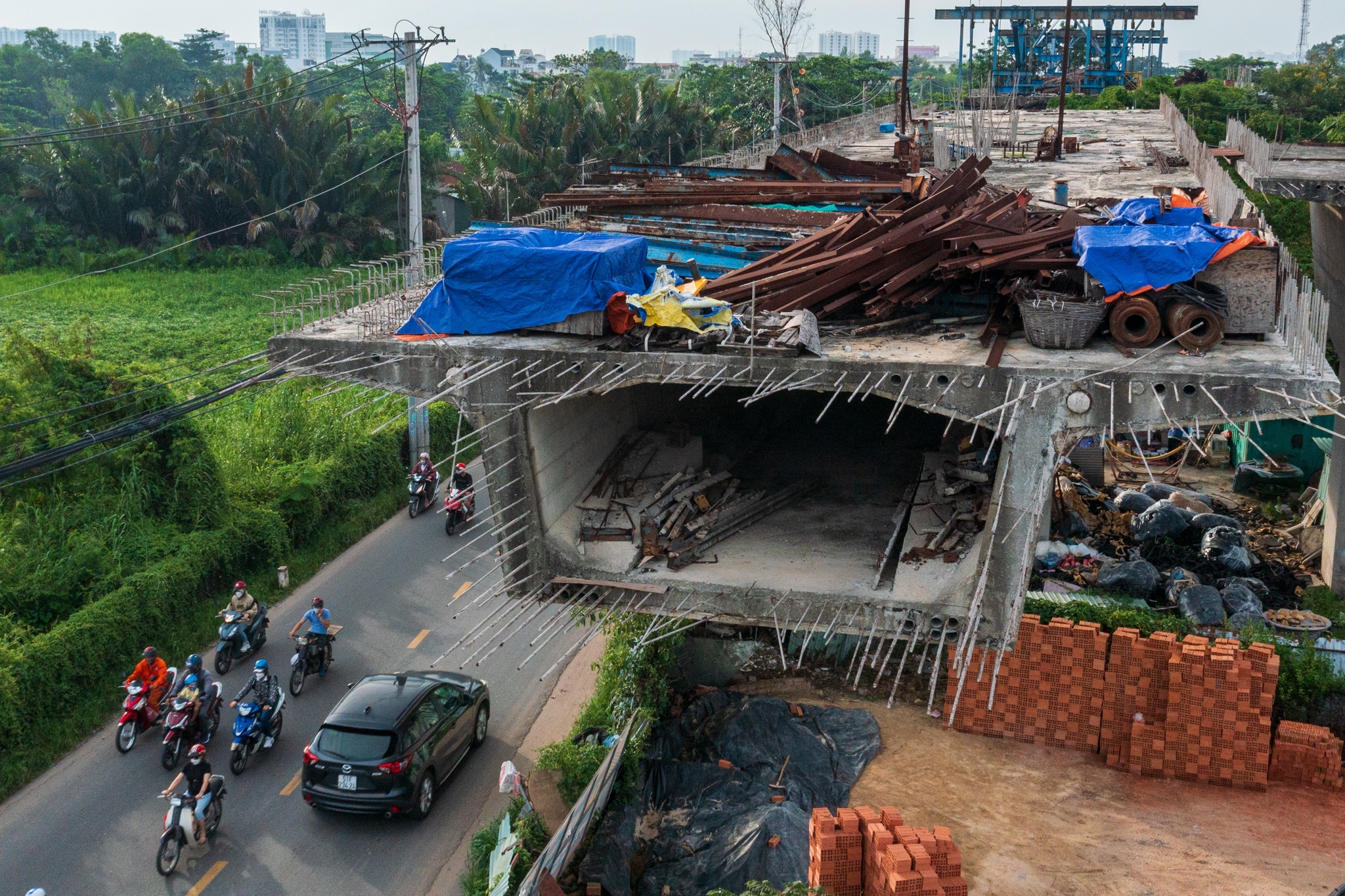 Nhung cay cau tram ty bi 'bo hoang' o TP Thu Duc hinh anh