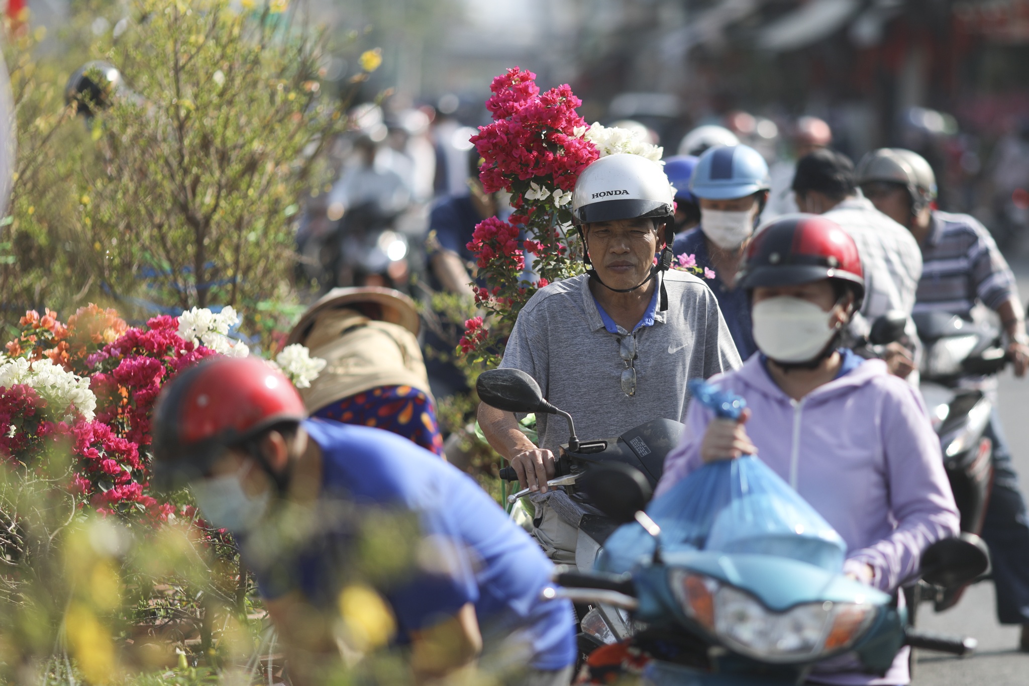 Cho hoa ben binh dong anh 8
