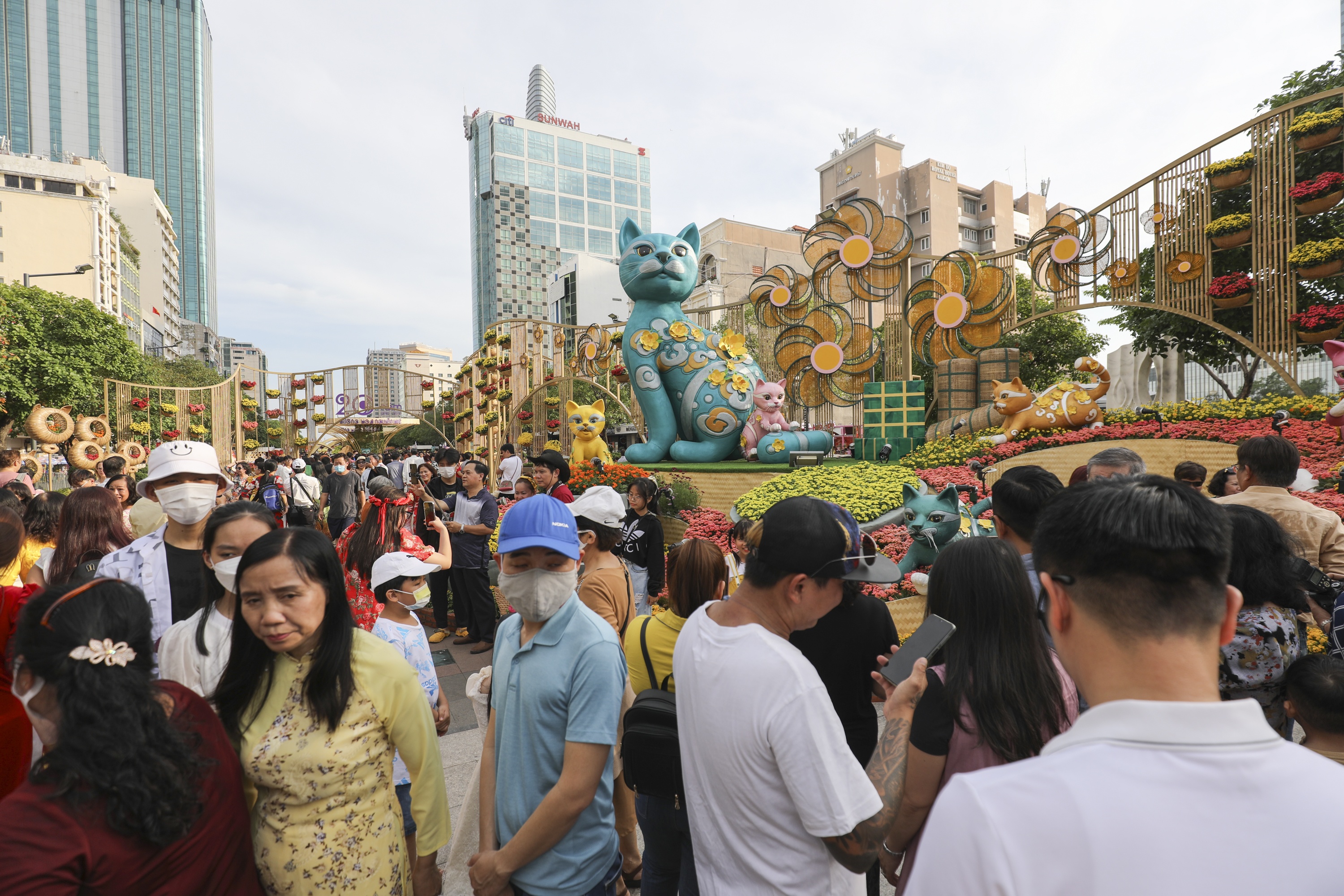 Duong hoa Nguyen Hue anh 1