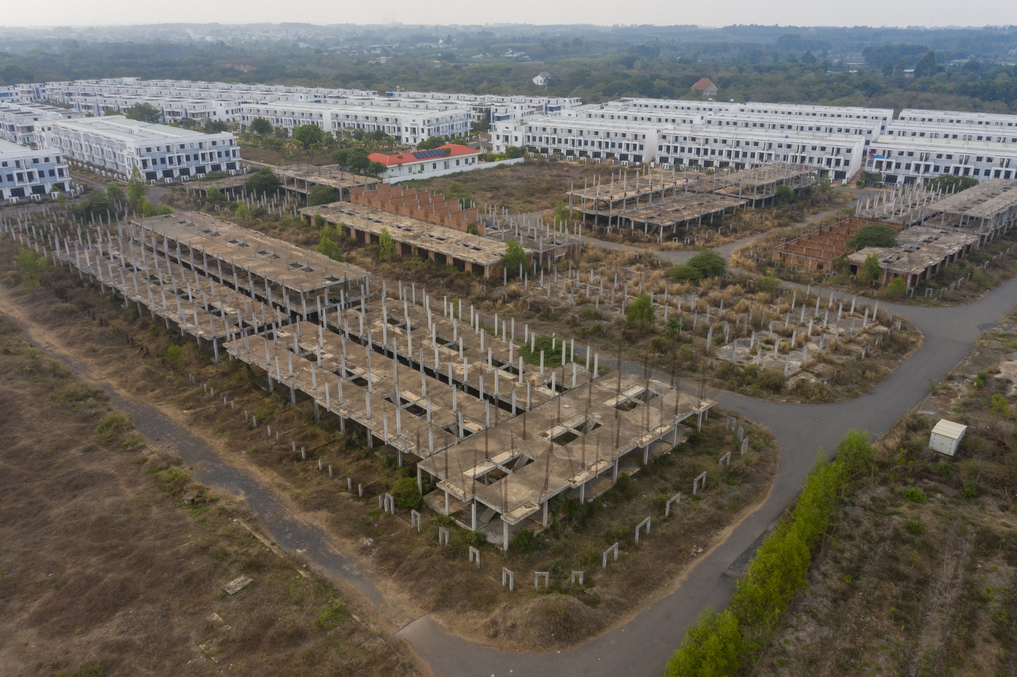 Hien trang 680 biet thu, nha lien ke xay trai phep tai Dong Nai hinh anh