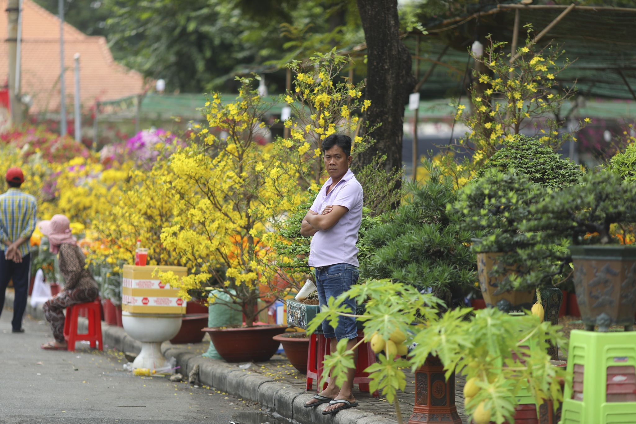 Ban mai o 'cho nha giau' Phu My Hung ca mua Tet chi duoc 70 trieu hinh anh