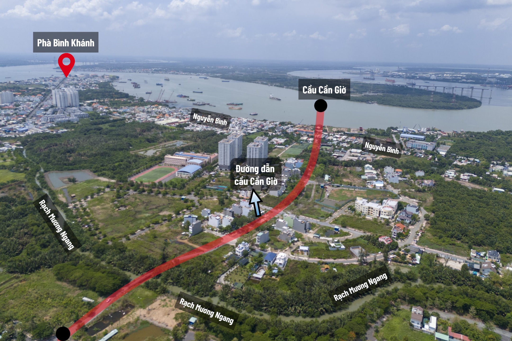 Hien trang vi tri cau Can Gio 11.000 ty dong tuong lai hinh anh