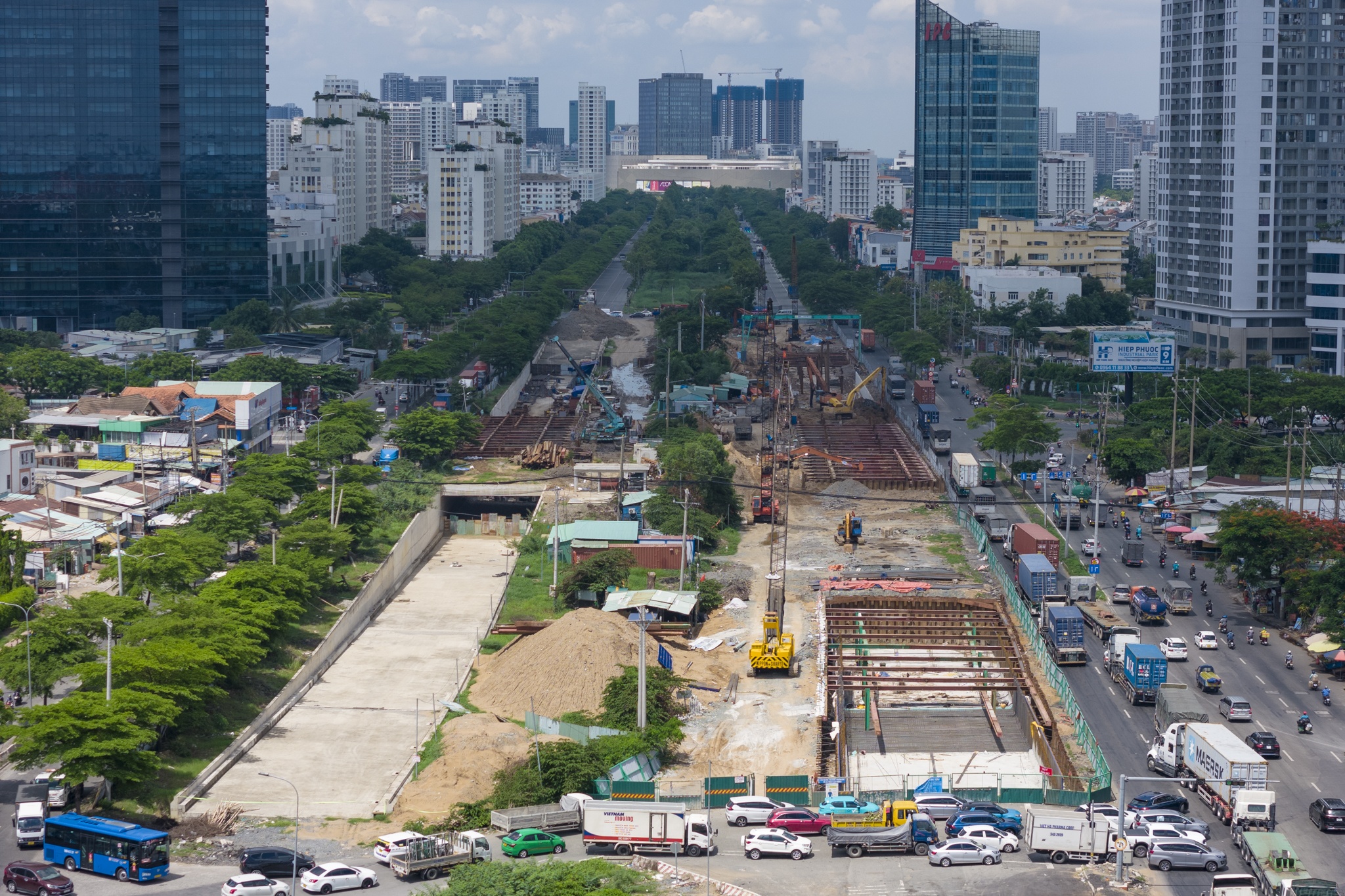 Nhung du an giao thong nghin ty giam ket xe o khu Nam TP.HCM hinh anh