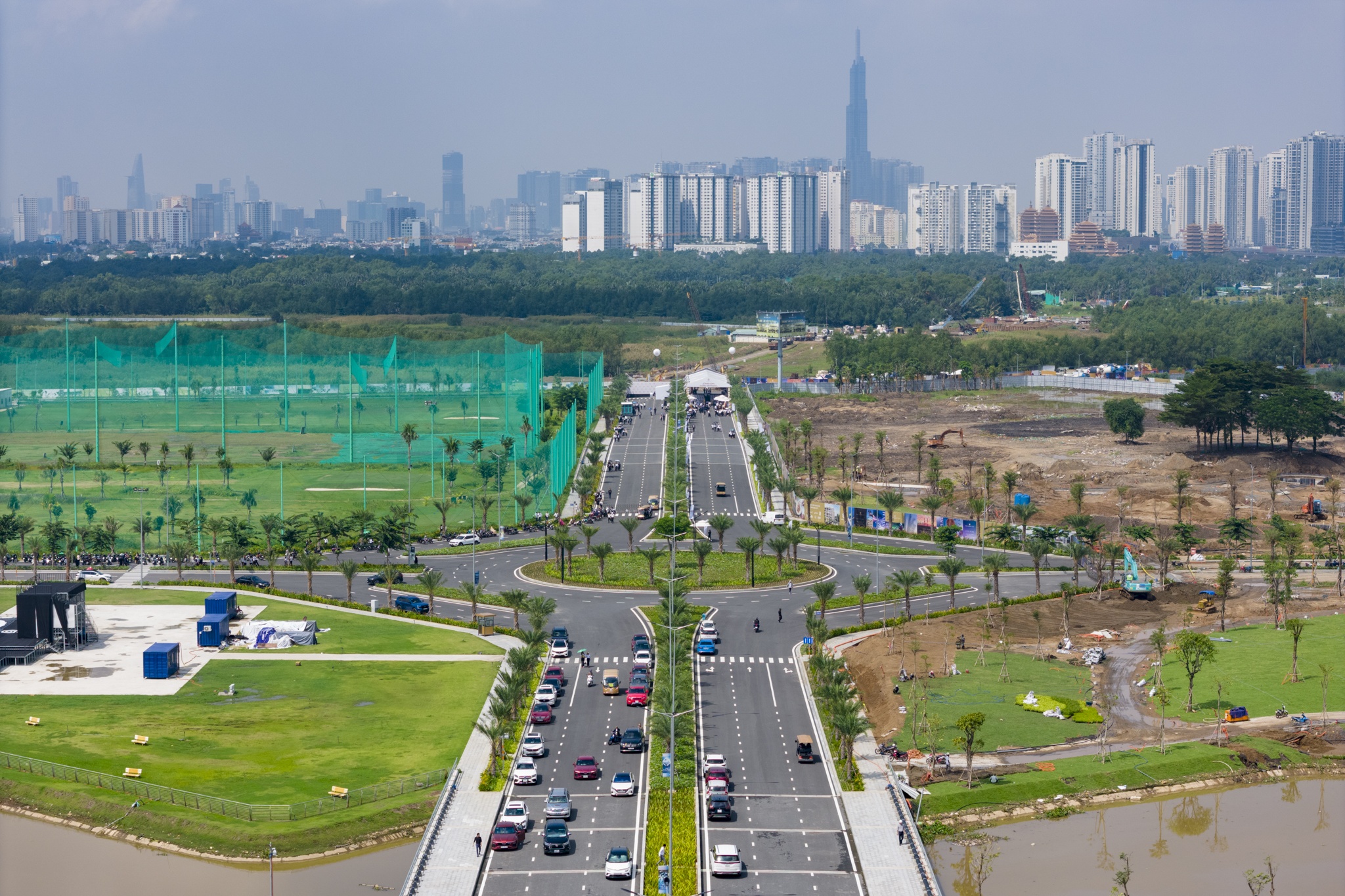 Khoi cong tuyen duong Lien Phuong noi nga 3 Cat Lai, TP Thu Duc hinh anh