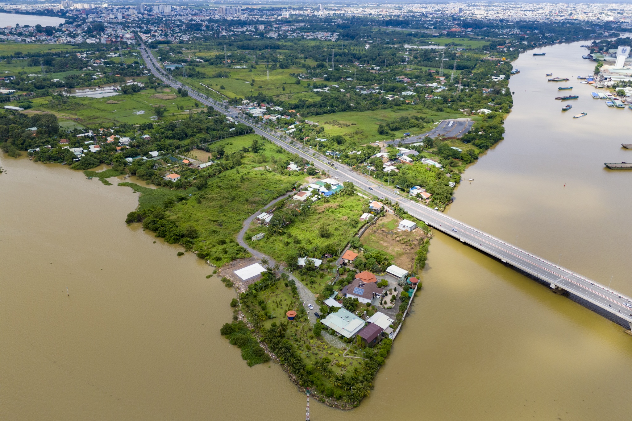 Hien trang khu dat Sun Group lam du an hon 72.000 ty dong o Cu lao Pho hinh anh