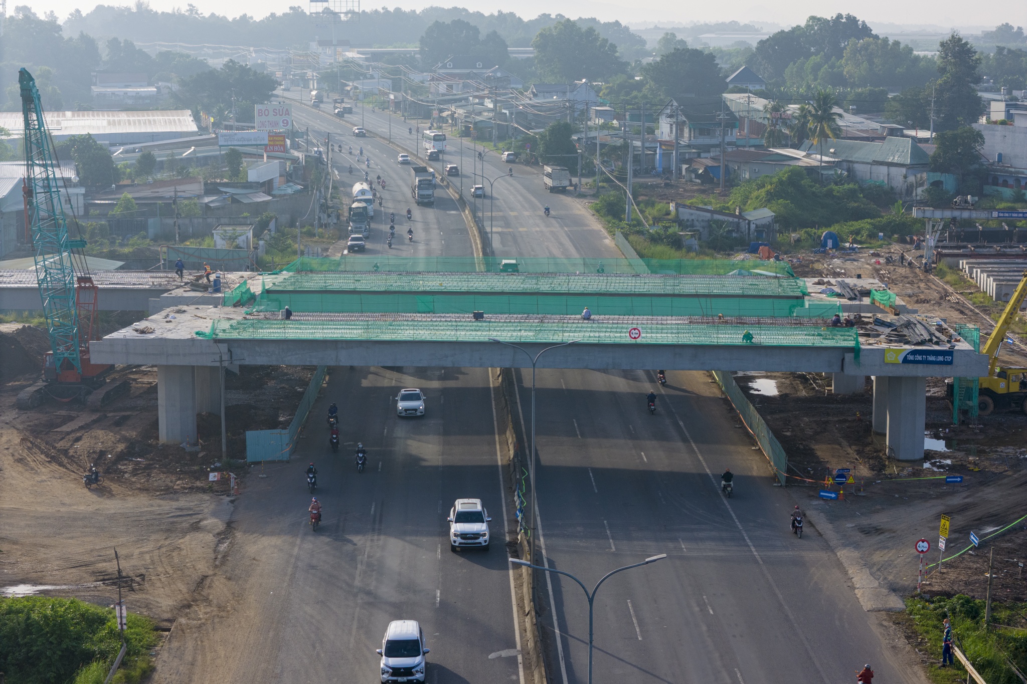 Gac dam tuyen duong nghin ty ket noi san bay Long Thanh hinh anh