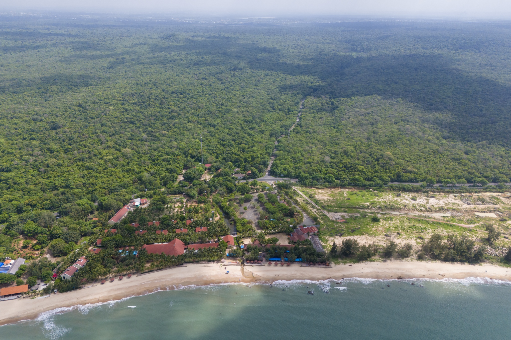 Nhung nut giao quan trong cao toc Ho Tram - Long Thanh di qua hinh anh