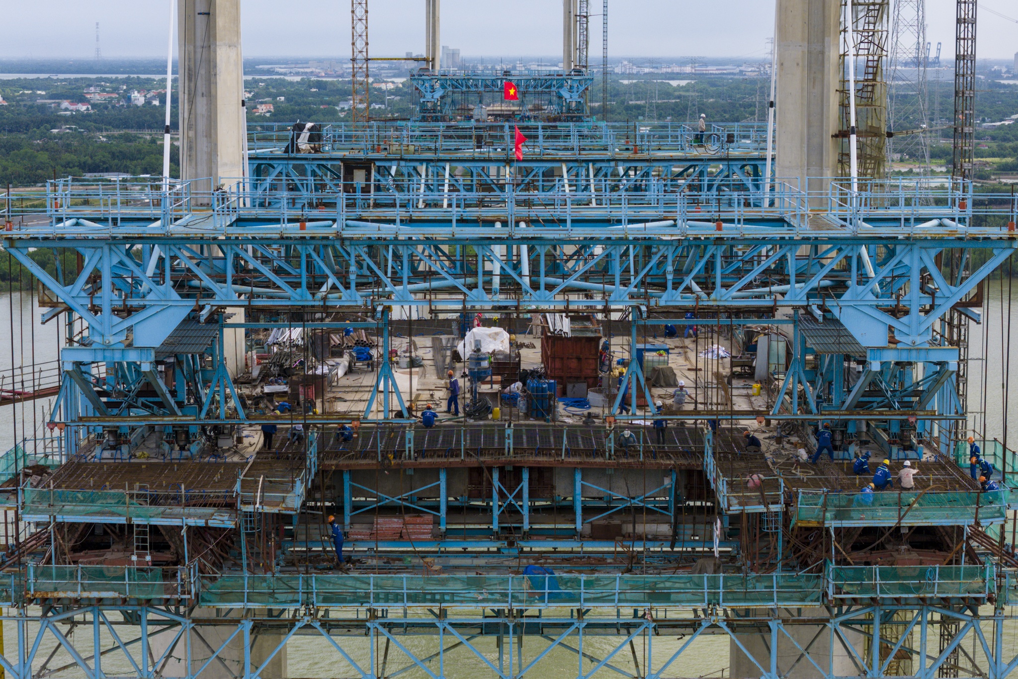 Cay cau quyet dinh tien do cao toc Ben Luc - Long Thanh hinh anh