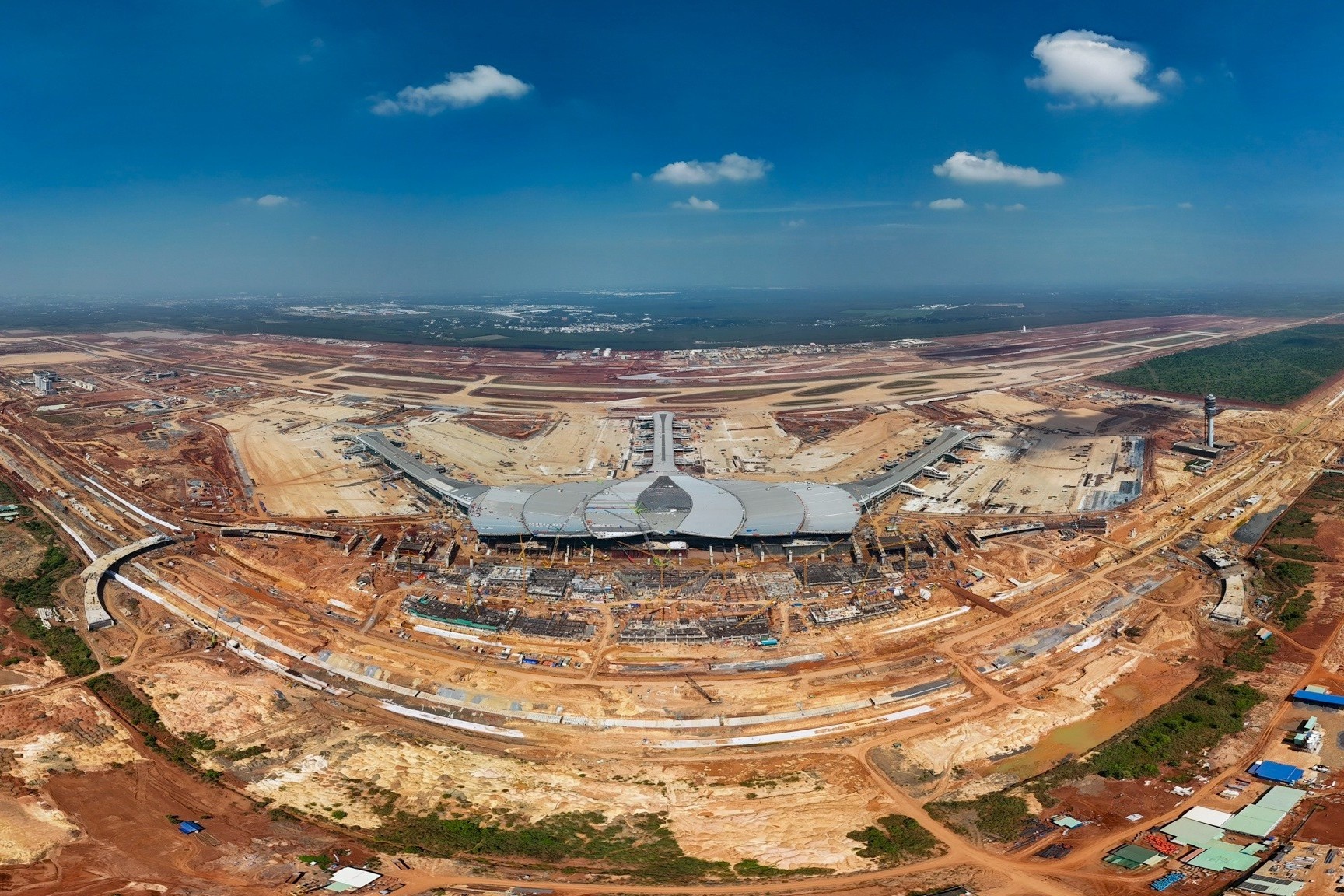 Loat hang muc quan trong cua san bay Long Thanh truoc ngay khanh thanh hinh anh