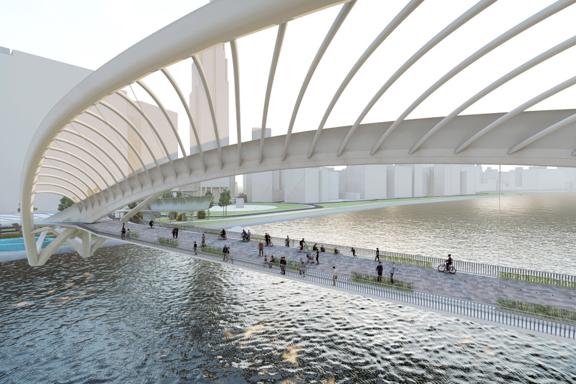 cầu đi bộ sài gòn ảnh 3 cau di bo sai gon anh 3