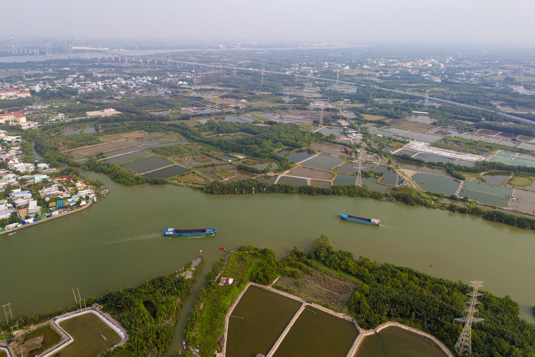 Hien trang khu vuc khoi cong cau Can Gio hon 13.000 ty hinh anh