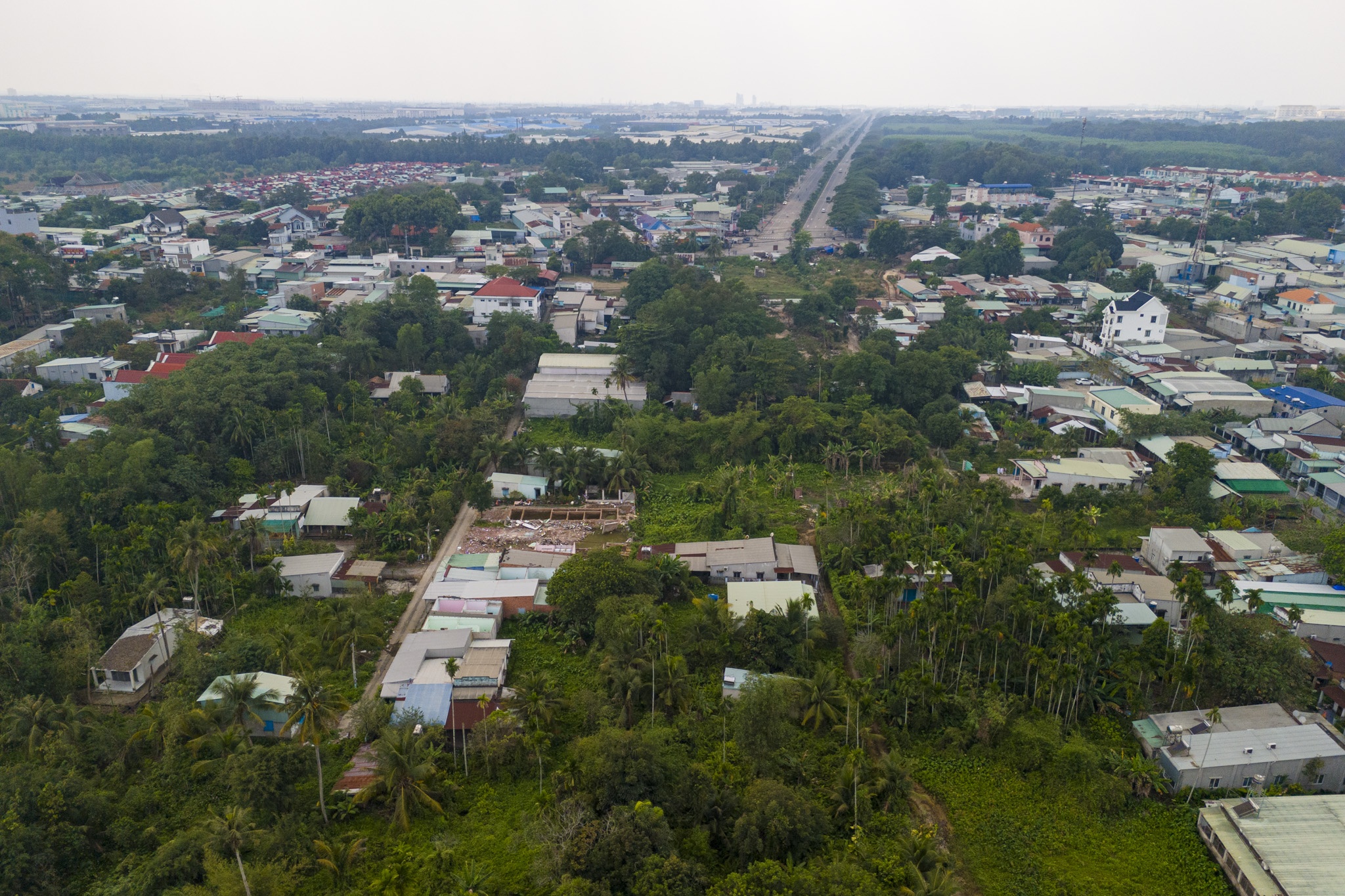 Hien trang du an mo duong noi san bay Long Thanh hinh anh
