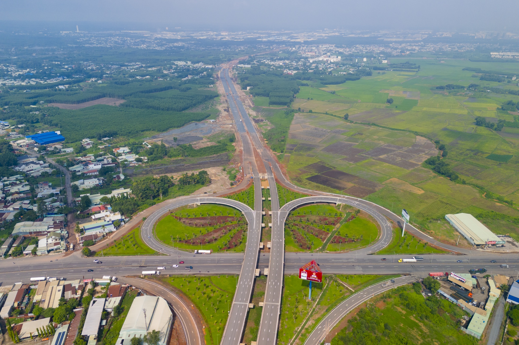 Toan canh tuyen duong gan 650 ty noi san bay Long Thanh hinh anh