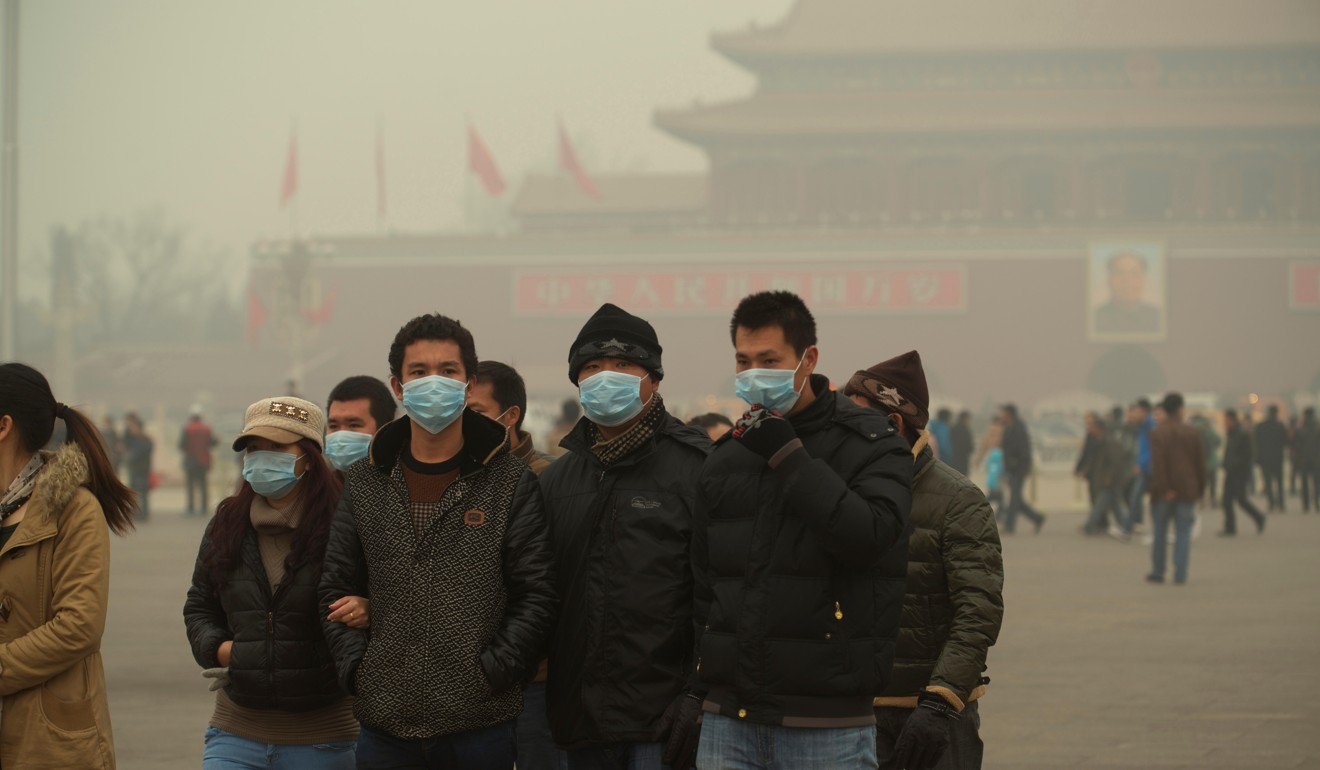 ô nhiễm không khí Trung Quốc ảnh 4 o nhiem khong khi Trung Quoc anh 4