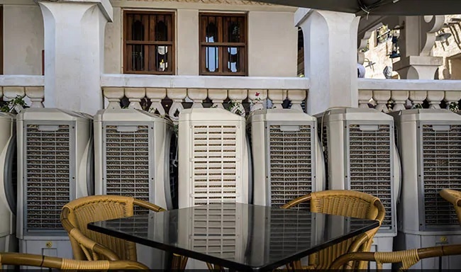 điều hòa ngoài trời, World Cup 2022, Qatar, biến đổi khí hậu ảnh 4 dieu hoa ngoai troi, World Cup 2022, Qatar, bien doi khi hau anh 4