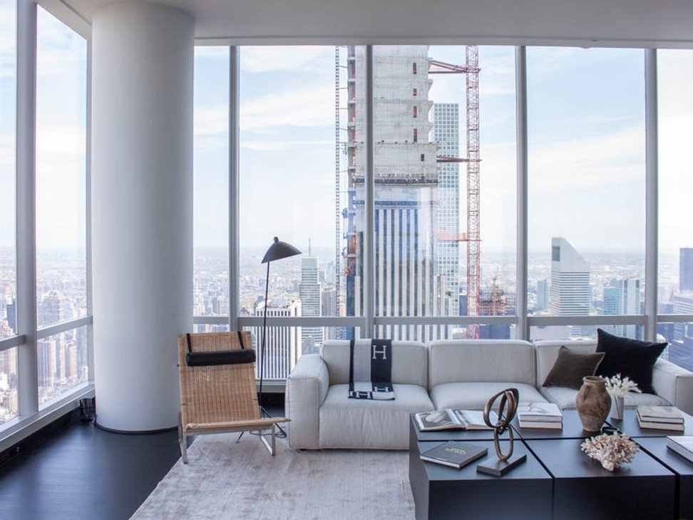 Thi tran ma cua cac ty phu trong long khu pho sieu giau o New York hinh anh