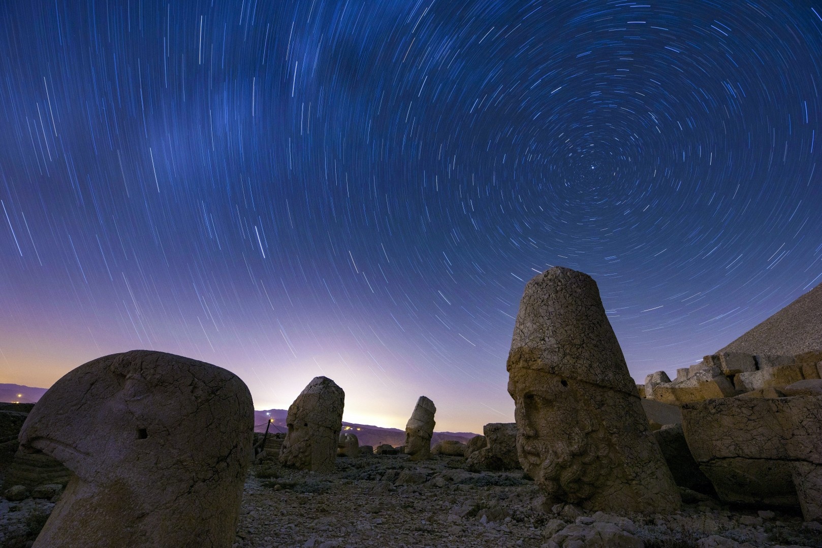 Nemrut,  Tho Nhi Ky,  binh minh,  hoang hon anh 3