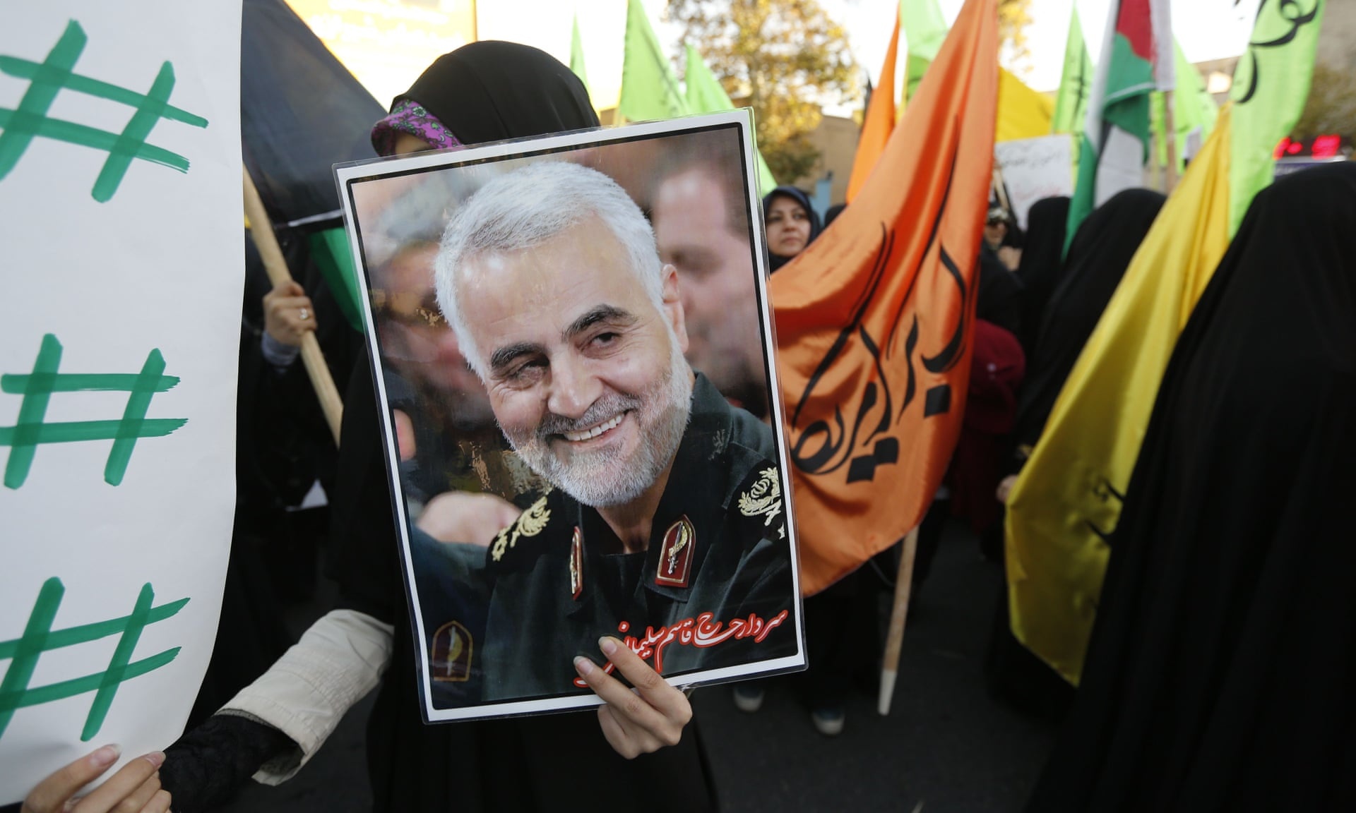 Qassem Suleimani,  Iran,  My,  khong kich,  Donald Trump anh 1